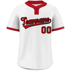 Nouvelle Arrivée Maillots de Baseball Imprimés Respirants Maillots de Softball pour Matchs d'Équipe Noms des Joueurs T-shirts de Baseball à Manches Courtes OEM - Product Image 4