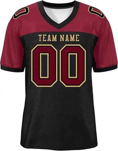 Maillot de football américain haut de gamme pour hommes sportifs avec logo et numéro personnalisés - Product Image 2