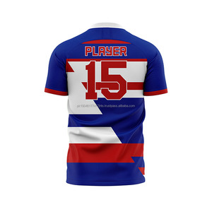 เสื้อเจอร์ซีย์ฟุตบอลแห้งเร็วผลิตตามแบบสำหรับ2024 - Product Image 4