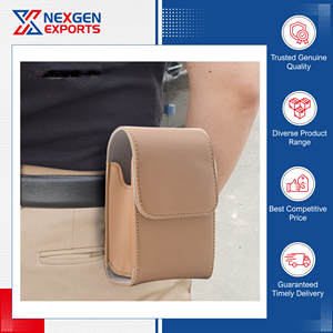 Vente flash sur un sac en cuir PU de qualité supérieure et tendance pour télémètre de golf avec fermeture magnétique au meilleur prix du marché - Product Image 6