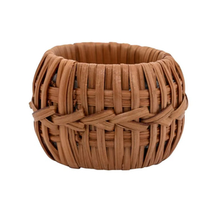 Anillo para Servilletas de Ratán de Último Diseño y Alta Calidad, Anillo para Servilletas de Ratán Tejido, Anillo para Servilletas de Yute y Ratán, Decoración de Mesa a Precio Económico - Product Image 1