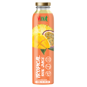 ขวดแก้ว300มล. 100% น้ำผักและผลไม้เขตร้อนส่งตรงจากฟาร์มผู้จำหน่ายเวียดนาม - Product Image 1