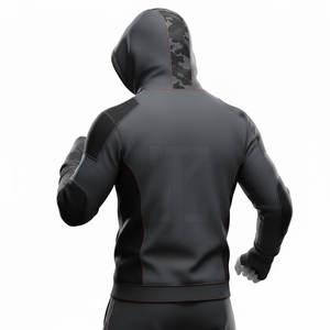 Ropa Deportiva Ligera, Transpirable y Cómoda, Sudadera con Capucha Ideal para Entrenamiento de MMA, Boxeo, Gimnasio, Ejercicio y Actividades - Product Image 3