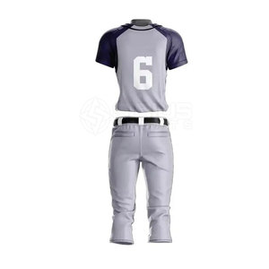 Nueva Llegada, Ropa Deportiva Transpirable y Personalizable, Uniforme de Béisbol en Tela 100% Poliéster, Mejor Precio, Venta al Por Mayor - Product Image 4