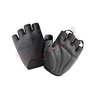 Gants de musculation de fitness sans doigts en cuir respirant imperméable antidérapant en gros - Product Image 1