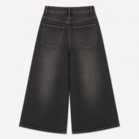 Culottes en jean à jambes larges pour femme, taille haute, coupe courte et ample, style vintage simple, respirantes, streetwear, été/hiver, foncé/clair