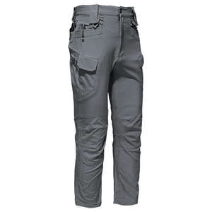 Pantalon cargo tactique unisexe gris RICSA INTERNATIONAL Modèle 4000, color-block, séchage rapide, coton, vêtements d'extérieur pour adultes - Product Image 1