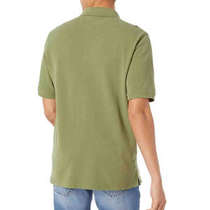 Polos de Trabajo de Alta Calidad para Hombre, 100% Algodón, Uniformes con Logotipo Personalizado, Bordado e Impresión, Polo de Golf Corto, Sólido y Personalizable - Product Image 2