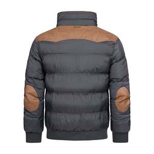 Custom Streetwear High Quality Men's Puffer <b>Jacket</b> Hooded Winter Warm <b>Parka</b> Windproof Polyester Filling Custom Color OEM ODM - Product Image 2