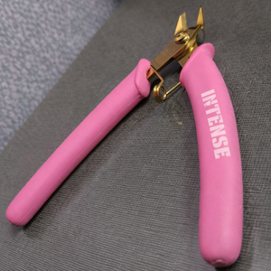 Pince coupante professionnelle robuste pour fil, avec poignée rose doré, coupes à plat, en acier inoxydable, outils de bijouterie - Product Image 4