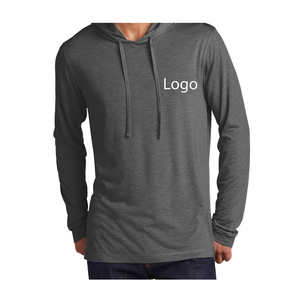 Sweat à capuche 100 % coton French Terry pour homme, haute qualité, broderie personnalisée, surdimensionné, broderie épaisse et en relief, personnalisable - Product Image 2