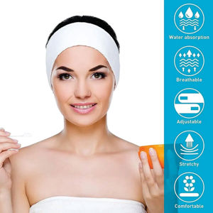 2026 New Design <b>Men's</b> Face Wash Makeup Spa <b>Headband</b> with Gradient Color Polyester for Skincare - Product Image 3