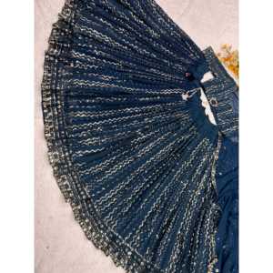 Lehenga choli ปักสวยงามสำหรับงานปาร์ตี้และชุดคลับ - Product Image 5