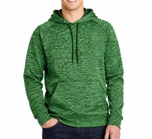 เสื้อฮู้ดสีเขียวแบบยูนิเซ็กซ์ ทรงปกติ ผ้าถัก 100% คอตตอน สวมใส่สบาย ระบายอากาศได้ดี มีกระเป๋า ดีไซน์สำหรับฤดูหนาว ผ้าเฟรนช์เทอร์รี่ สีเขียว - Product Image 1