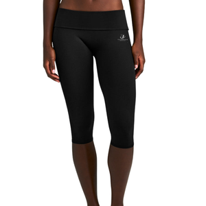 Leggings de yoga 3/4 pour femmes, taille haute, extensibles, pantalons de fitness confortables, vêtements de sport décontractés, vêtements de sport personnalisés OEM - Product Image 1