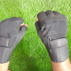 Exercise Bodybuilding Workout Fitness <b>Gloves</b> Half Finger <b>Weight</b> Lifting Gym Training <b>Gloves</b> With Adjustable Wrist Wrap - Product Image 5
