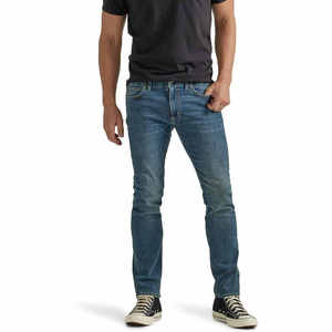 Custom Mens High Quality Denim <b>Jeans</b> Brand Fashion Cotton Hip Hop Classic Blue Slim Fit Pants Youth Trend Long High <b>Waist</b> - Product Image 3
