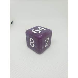 Premium 1inch Large Metal Doubling Cube for <b>Backgammon</b> <b>Set</b> Luxury Weighted Game Dice 2 4 8 16 32 64 Laser Engraved Doubling Cube - Product Image 6