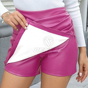 Personnalisez votre propre logo, jupes en cuir pour femmes de la meilleure qualité, jupes en cuir pour femmes en marque privée, en vente. - Product Image 3