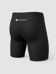 High Performance Stretch Breathable Moisture Wicking Fitness Training Sportswear <b>Mens</b> Casual Mid Waist Canvas <b>Compression</b> <b>Shorts</b> - Product Image 3