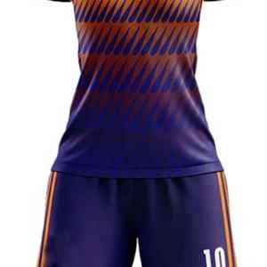 Uniforme de Fútbol de Poliéster al por Mayor, Uniforme de Fútbol Profesional de Manga Corta OEM de Alta Calidad, Suministro Directo de Fábrica - Product Image 4