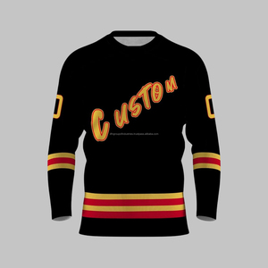 Sudadera con capucha impresa personalizada OEM al por mayor para jóvenes estilo clásico EE. UU. Internacional hockey sobre hielo Spandex/algodón unisex - Product Image 4