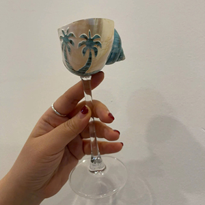 Copas de Concha Marinha, Copas de Vino de Concha Natural, Copas de Concha para Picnics, Fiestas, Cumpleaños, Regalos de Boda - Product Image 3