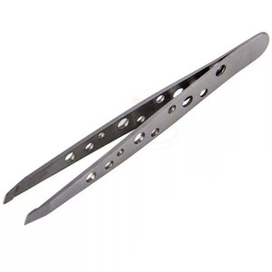 แหนบถอนขนคิ้วแบบเฉียงสำหรับขายส่ง พร้อมด้ามจับที่สะดวกสบาย - Product Image 6