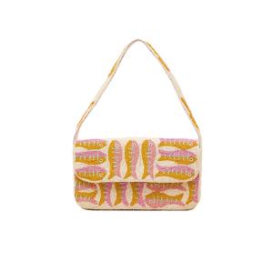 Sac de rangement pour perles de broderie de qualité supérieure, sac à bandoulière, sac à main tendance, pochette de soirée pour femme, sac fourre-tout de luxe pour fête - Product Image 5
