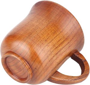 Taza de Café de Madera Artesanal TIMELESS CRAFT - Elegante Madera de Alcanfor Estilo Chino Nuevo, el Mejor Regalo para Amantes del Café y Regalos Empresariales - Product Image 2