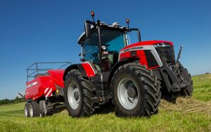 รถแทรกเตอร์ฟาร์ม Massey Ferguson คุณภาพสูง 75 แรงม้า ระบบขับเคลื่อน 2 ล้อ และ 4 ล้อ เครื่องยนต์ดีเซล อุปกรณ์การเกษตร ใช้กับผานไถ พรวนดิน จอบไถ และรถพ่วง - Product Image 2