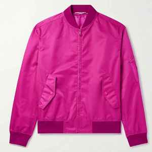 Custom Stand Collar <b>Waterproof</b> Windproof Men's Winter Bomber <b>Jacket</b> <b>Long</b> Sleeves High Quality Front Logo for Online Sale - Product Image 1