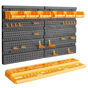 Unité de rangement murale pour 26 outils, 25,4''x15,2'', en matériau PP, avec 26 supports pour outils - Product Image 1