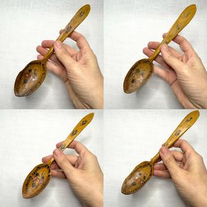 Cuchara de Té de Madera Premium, Reutilizable, para Café y Azúcar, Utensilio de Cocina Ecológico - Product Image 3