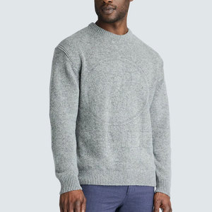 Pull en tricot doux et respirant avec logo frontal, chaud et confortable pour un usage quotidien en hiver - Product Image 2