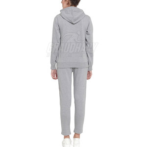 Vêtements décontractés, logo personnalisé, vente d'usine, survêtement pour femmes personnalisé, survêtement à fermeture éclair de haute qualité - Product Image 2