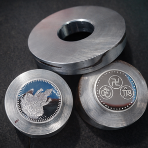 SAT Jewelry Double Polished <b>Plain</b> Coining Dies Molds Suriname Kenya RD Congo South Africa Malaysia Singapore USA - Product Image 2