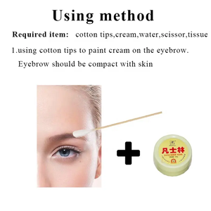 Pegatinas de Tatuaje Temporal para Cejas con Efecto de Cabello 4D, Resistentes al Agua, con 8 Formas - Product Image 4