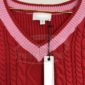 Chaleco de punto recortado personalizado de alta calidad para mujer, ropa de moda, chaleco de punto recortado para mujer - Product Image 5