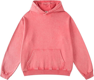 Sudadera con Capucha para Mujer, 100% Algodón, Tejido de Punto, Color Sólido, Informal, para Otoño, Manga Larga con Bolsillos - Product Image 1