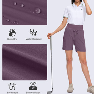 Pantalones Cortos Deportivos para Mujer, Diseño Holgado de Pierna Ancha, Transpirables, para Verano, para Correr - Product Image 5