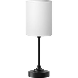 Lampada da Comodino Nera Dimmerabile a 3 Livelli, Piccola Lampada da Scrivania per Ufficio, Camera da Letto, Soggiorno e Dormitorio, Lampade da Tavolo Touch - Product Image 1