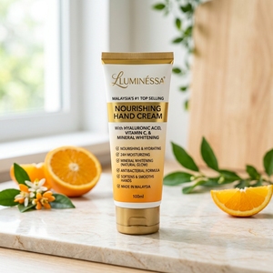 Top Selling Malaysia Supplier Hand Cream Nourishing Hyaluronic Acid Vitamin <b>C</b> Mineral Whitening Moisturizing Antibacterial - Product Image 2