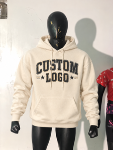 Sudadera con Capucha de Invierno, 420g, Gruesa, de Algodón Disan con Forro Polar, Color Liso, Bordada, Casual, Unisex - Product Image 6