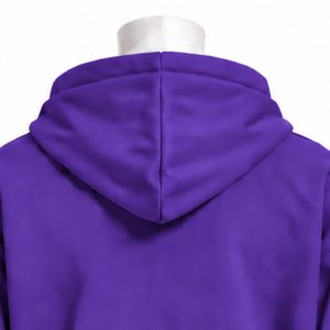 Sweat-shirt à capuche en polaire personnalisé pour bouquet de fleurs, brodé, avec poche kangourou, coupe oversize, style streetwear décontracté - Product Image 4
