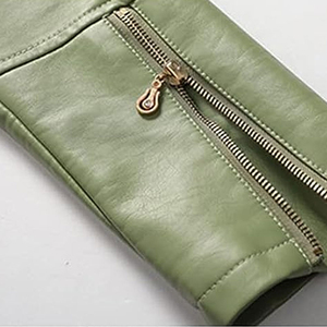 High Quality Fashion Outerwear Women <b>Leather</b> <b>Jacket</b> Soft Material Manufacture Factory Direct Oem Plus Size Women <b>Leather</b> <b>Jacket</b> - Product Image 6