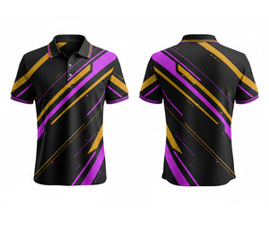 Professional Sublimation Polo Shield Jersey Custom Sportswear Durable Stitching for Men Women Youth Quick-Dry Dry-Fit Active - Product Image 6