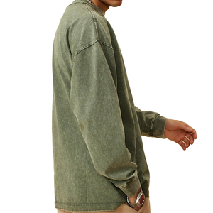 Sudadera Premium Vintage con Estampado Acid Wash para Invierno, Venta al por Mayor, Fabricante de Ropa Personalizada OEM ODM, Marca Privada, Ropa Urbana - Product Image 6