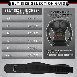 Heavy Duty Professional Protection Neoprene Weightlifting <b>Belt</b> | 13mm Thick Adjustable Support for Deadlift <b>Squat</b> | Gym Strength - Product Image 4
