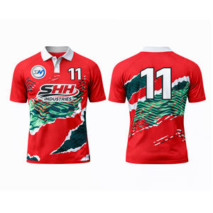 เสื้อซับลิเมชั่นระบายอากาศสำหรับฤดูใบไม้ร่วงปี 2026 ราคาถูก ขายส่งสำหรับผู้ค้าปลีก ผ้าดรายฟิต ซับเหงื่อ พร้อมบริการพิมพ์ลายแบบ OEM - Product Image 1